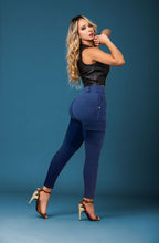 JEANS KEILLA  - Bota Skinny (tubo) - Sin Bolsillos - Con o sin FAJA TRIPLE LEVANTA Cola 3D - 4D - Tiro ALTO