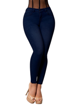 JEANS PAO BOTA TUBO -  Bota Skinny (tubo) - Con   Bolsillos - Con o sin FAJA TRIPLE LEVANTA Cola 3D - 4D - Tiro ALTO