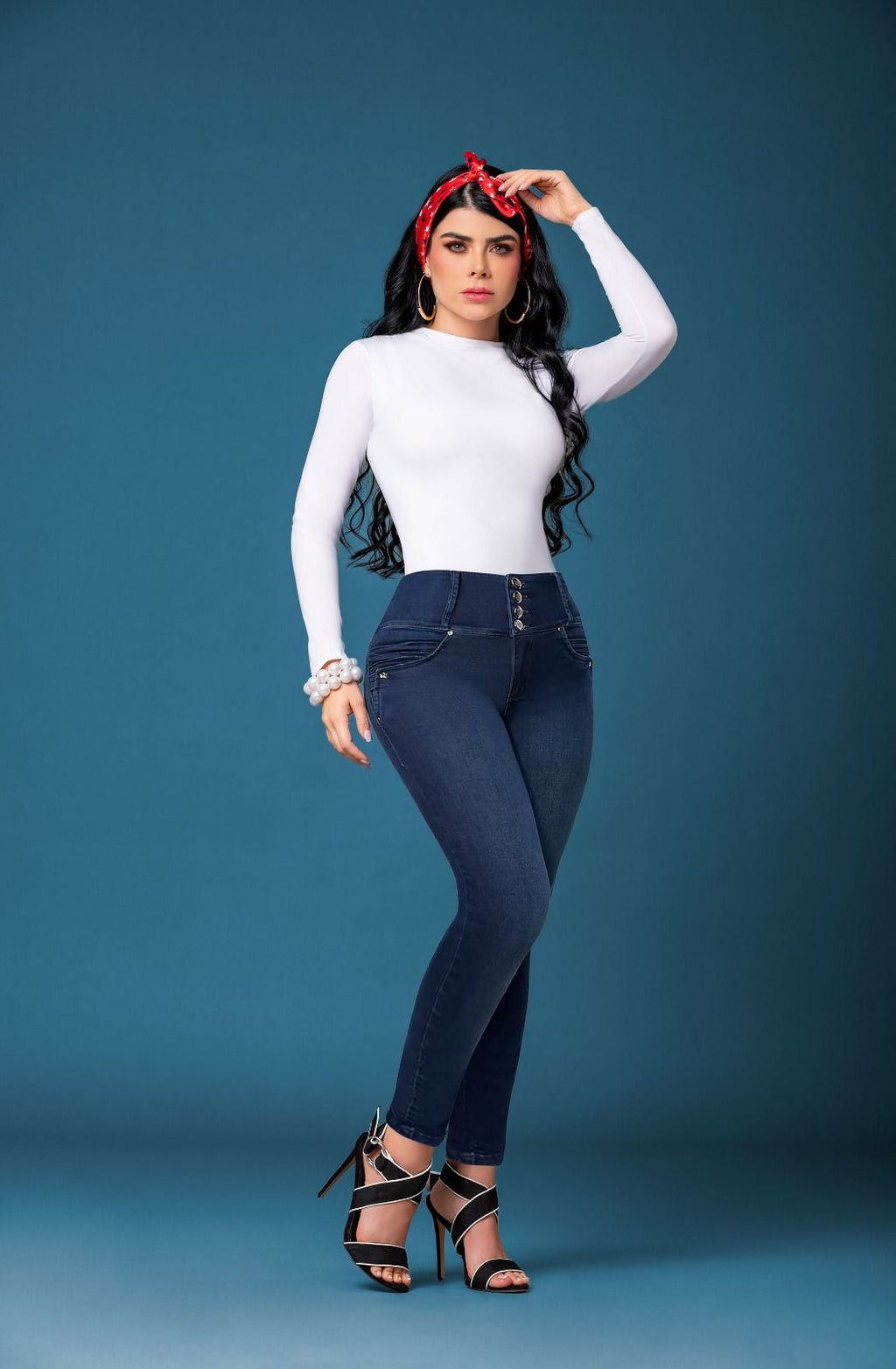 SOFI - BOTA TUBO -SIN BOLSILLOS - CON FAJA TRIPLE REALCE 3D