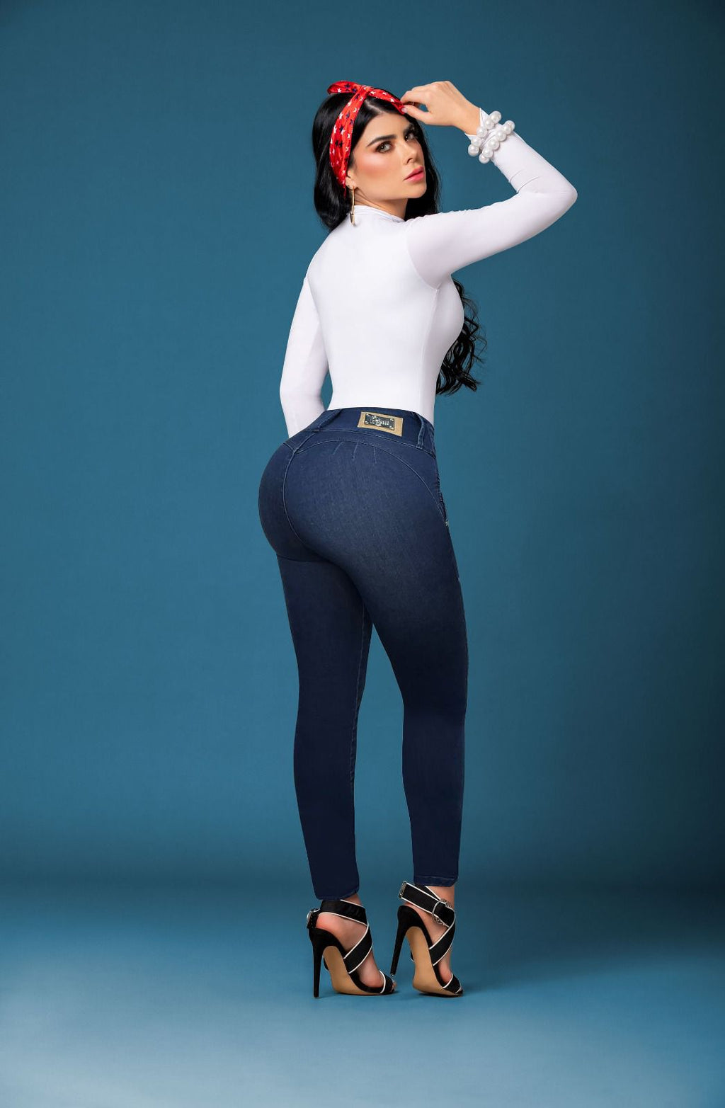 SOFI - BOTA TUBO -SIN BOLSILLOS - CON FAJA TRIPLE REALCE 3D