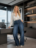 JEANS DONATELLA - ANCHO CON STRECH - REAL CULTURE