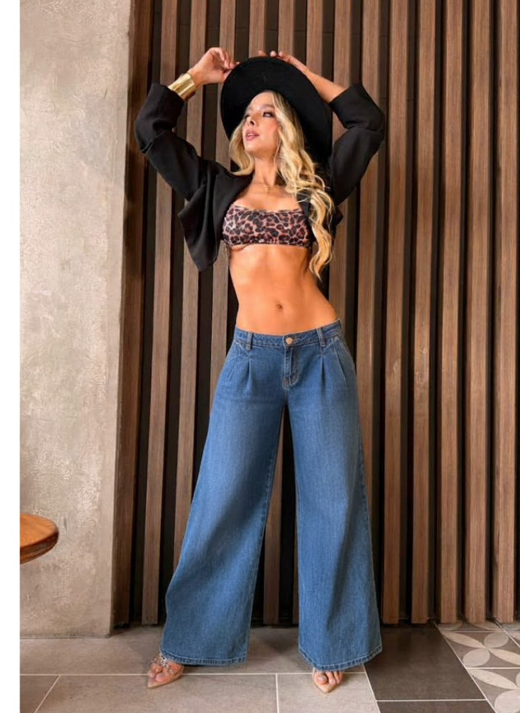 JEANS LePARCE BLUE - ANCHOS - CON BOLSILLOS