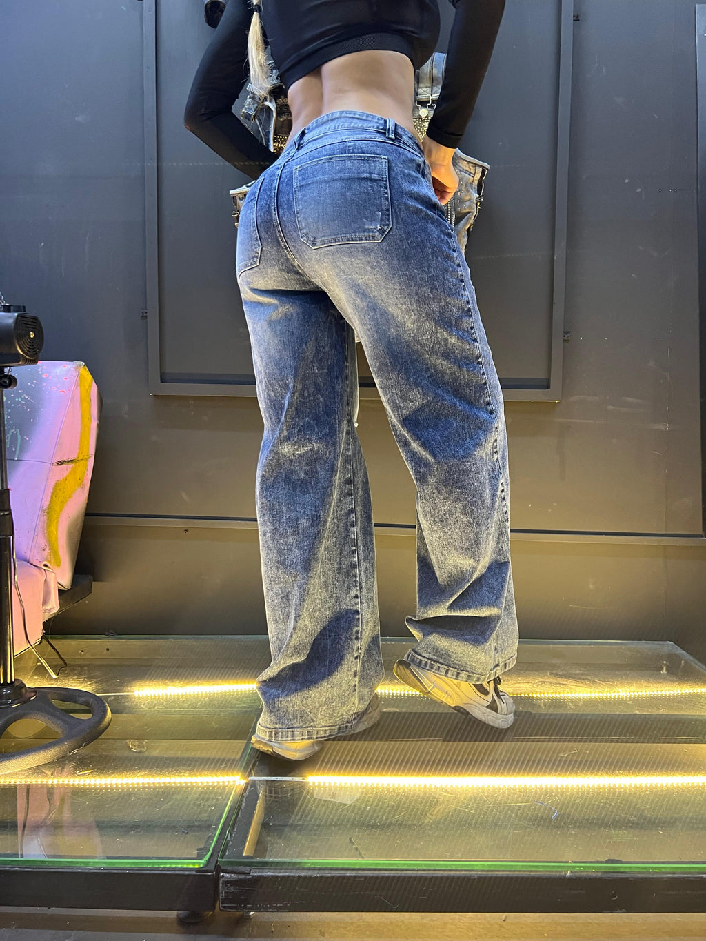 JEANS BlUE MaRTINE- ANCHOS - CON BOLSILLOS